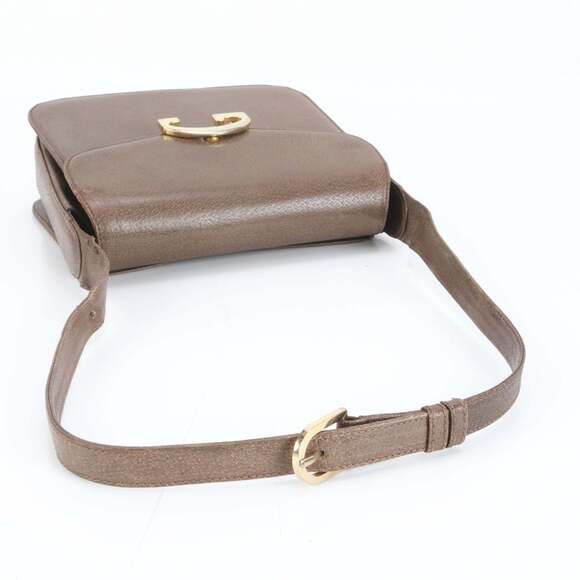 Gucci Old G Hardware Leather Shoulder Bag Tote Handbag Brown Women's - Picture 2 of 9